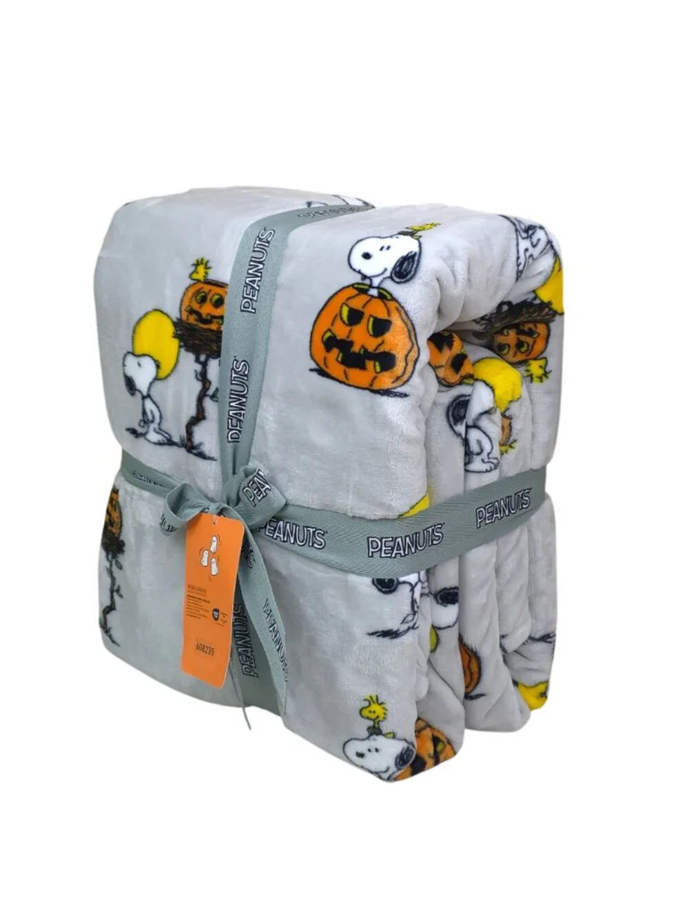 Peanuts Snoopy & Woodstock Halloween Velvetloft King Blanket Berkshire 108
